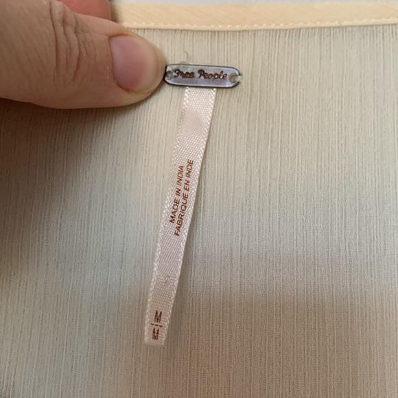 Free People sheer dotted blouse - Picture 5 of 8